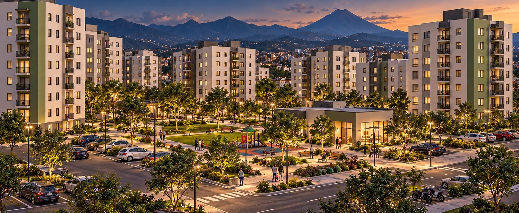 Distrito Los Pavos, master plan