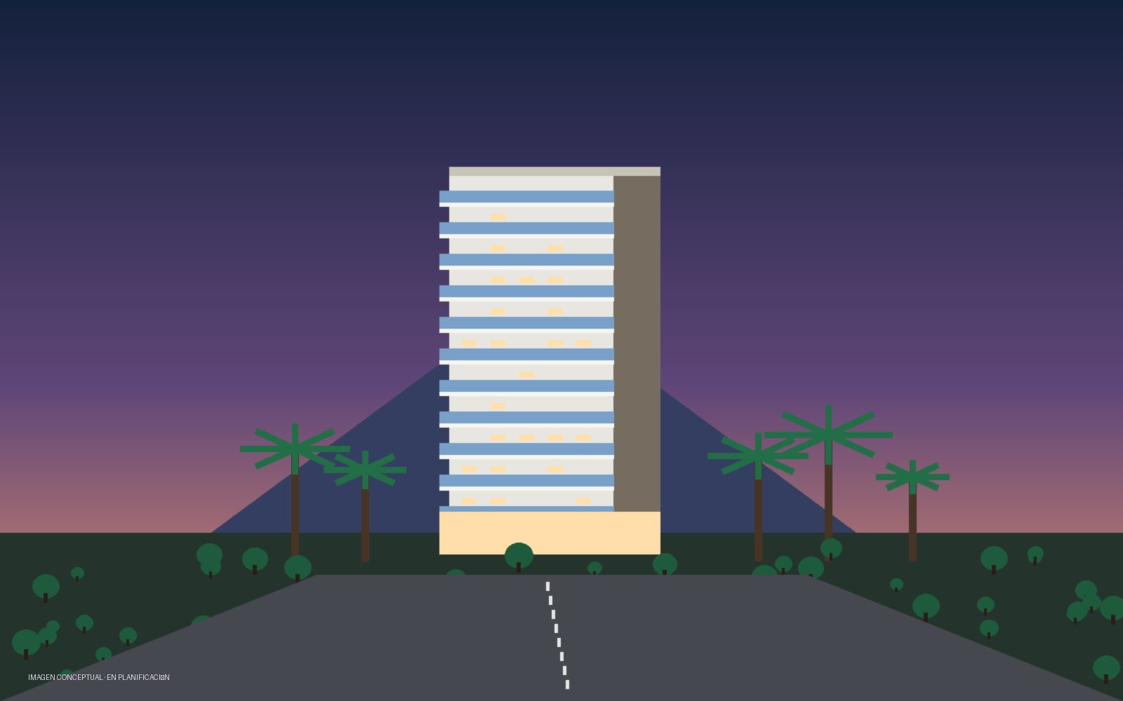 Proyecto San Salvador, imagen conceptual